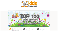 Desktop Screenshot of kidshappyapps.com